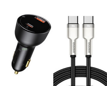 Autós töltő két USB porttal