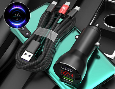 Autós töltő USB porttal
