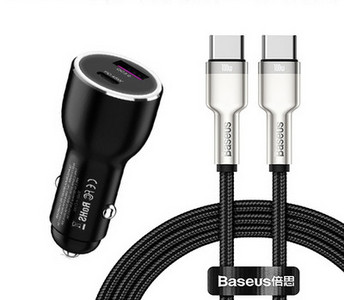 Mobil autós töltő 45W Samsunghoz