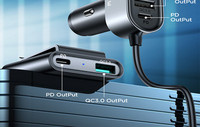 Gyors autós töltő USB porttal