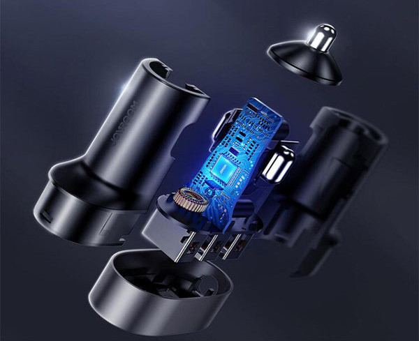 Зарядно устройство за кола с бързо зареждане и USB порт