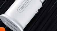 Mini autós töltő két USB porttal