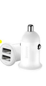 Autós töltő USB porttal a gyors töltéshez