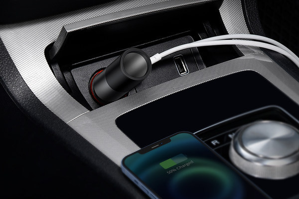 Зарядно устройство за кола за бързо зареждане с USB порт