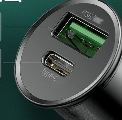 Зарядно за кола 30W с функция бързо зареждане