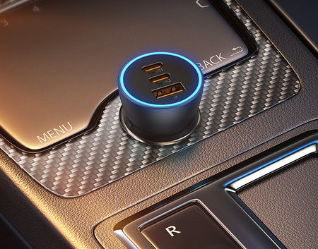 USB зарядно за кола нов модел