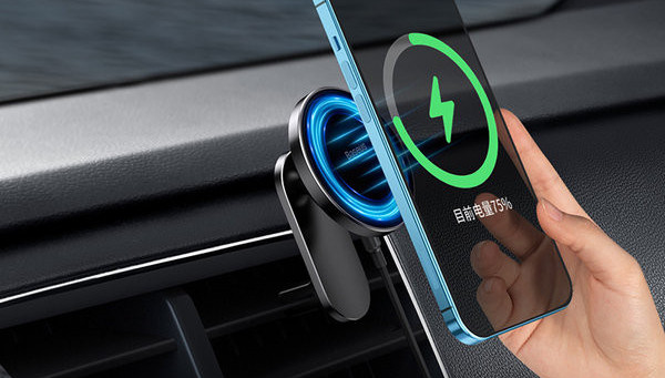 Магнитно безжично зарядно за кола