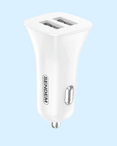 Új autós töltő modell két USB porttal