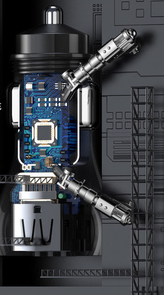 Автомобилно зарядно устройство за бързо зареждане на мобилен телефон