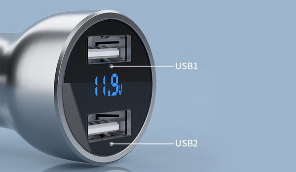 Зарядно за кола подходящо за телефон и таблет 