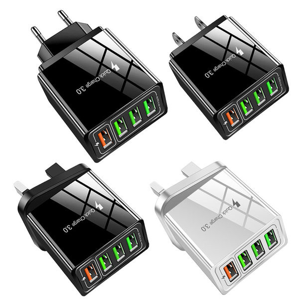 Mrežni punjač sa 4 USB priključka za mobilni telefon