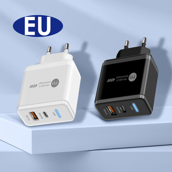 Мрежово зарядно с USB порт