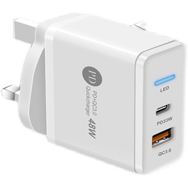 Мрежово зарядно с USB порт