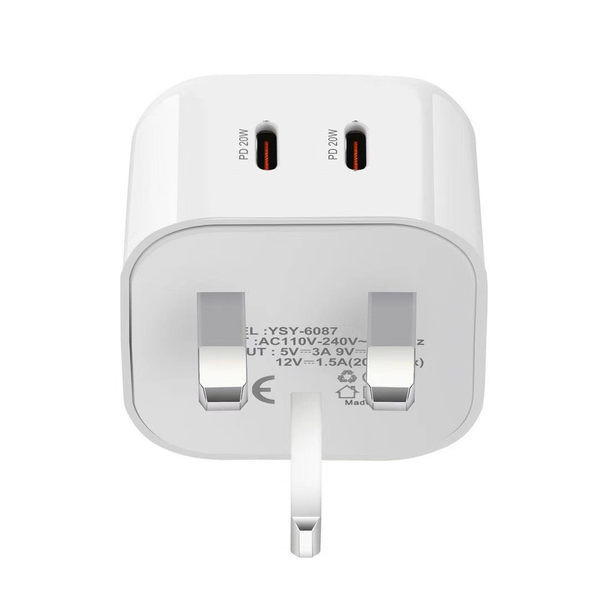 Mrežni punjač za dva USB priključka