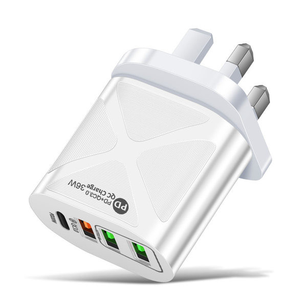 Мрежово зарядно устройство за бързо зареждане