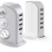 Мрежово зарядно с USB порт
