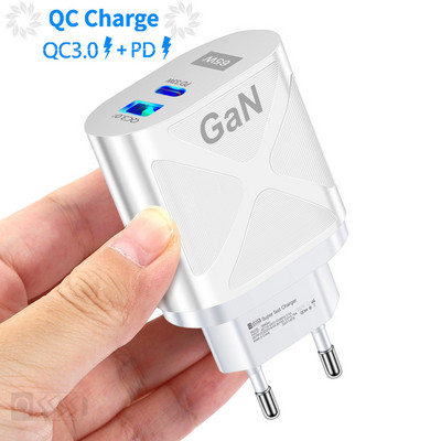 QC3.0 Φορτιστής / προσαρμογέας κινητού τηλεφώνου