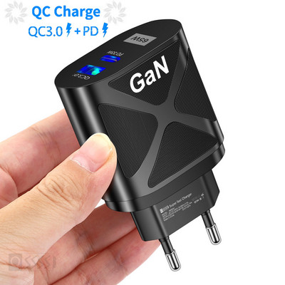QC3.0 Φορτιστής / προσαρμογέας κινητού τηλεφώνου