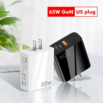 Hálózati töltő a gyorstöltéshez két USB porttal