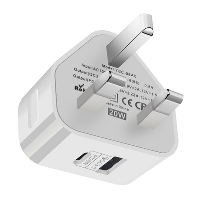 Φορτιστής διπλής θύρας USB για γρήγορη φόρτιση