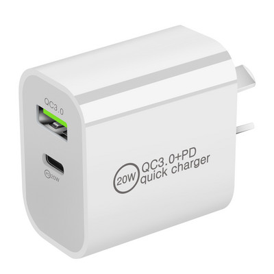 Töltő adapter PD kettős porttal