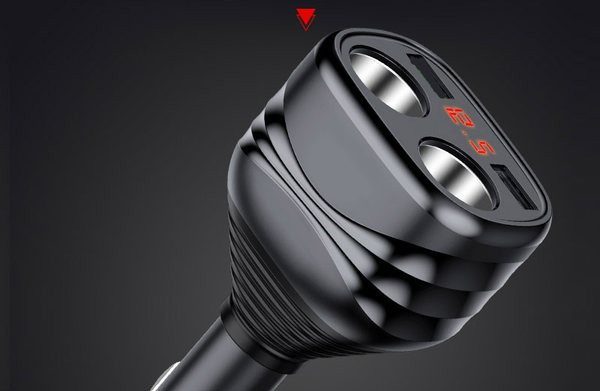 USB multifunkcionalni auto punjač - brzo punjenje