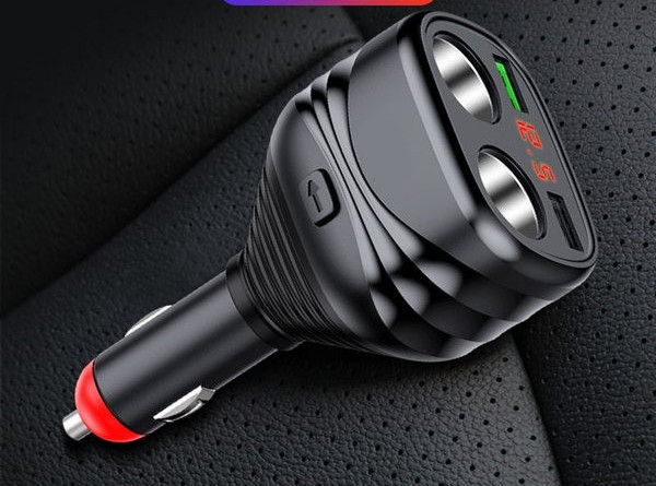 USB multifunkcionalni auto punjač - brzo punjenje
