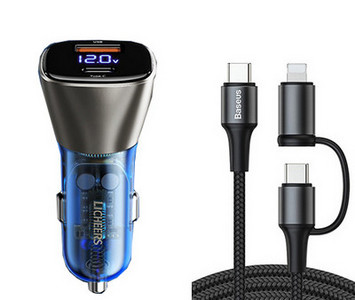 Φορτιστής με θύρα USB για αυτοκίνητο