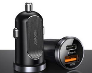 Φορτιστής αυτοκινήτου με 2 θύρες USB για γρήγορη φόρτιση