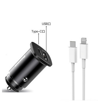 Γρήγορος φορτιστής αυτοκινήτου 20W για iphone