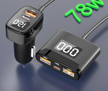 Universal φορτιστής αυτοκινήτου με θύρα USB για φορητές συσκευές