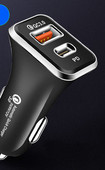 Incarcator auto cu port USB