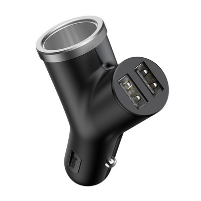 Incarcator cu port USB si bricheta
