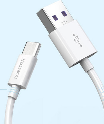 Универсален кабел USB type-C  за мобилен телефон и пренос на данни