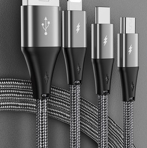 Καλώδιο USB για μεταφορά δεδομένων και φόρτιση 3 σε 1