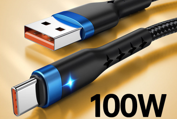 Podatkovni kabel tipa C za super brzo punjenje od 100 W