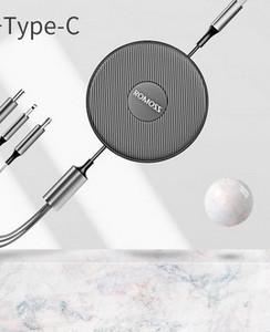 Αυτοτυλιγμένο καλώδιο USB - Τύπος c, Lightning, Micro