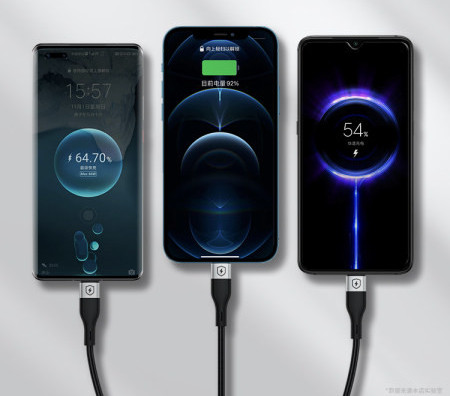 Καλώδιο γενικής χρήσης 3 σε 1 για φόρτιση και μεταφορά δεδομένων