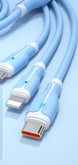 Data kabel i punjac 6A za mobitel 3 u 1