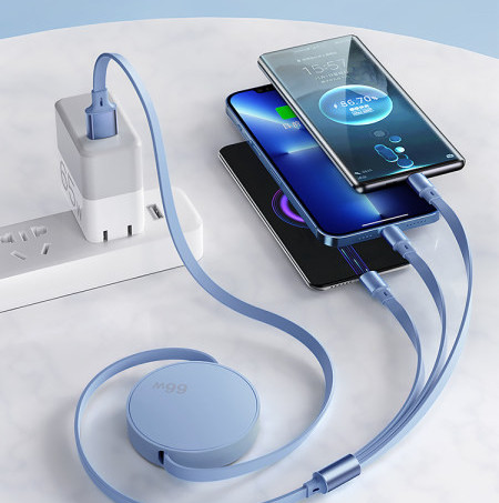 66W teleskopski punjač 3 u 1