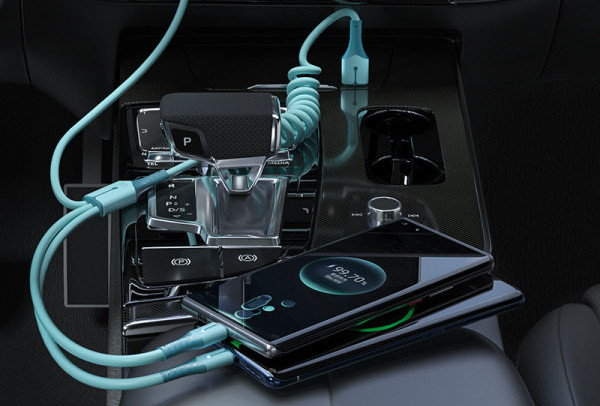 USB kabel za punjenje Type-C 3 u 1 univerzalni