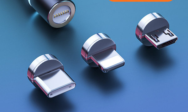 Magnētiskais kabelis ar maināmiem spailēm