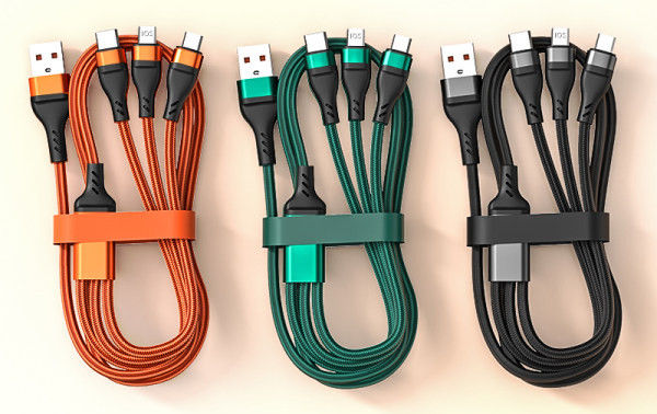 Καλώδιο 3 σε 1 για φόρτιση και μεταφορά δεδομένων για φορητή συσκευή