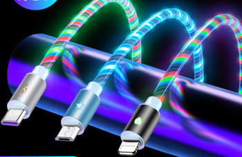 USB кабел за бързо зареждане -Type c,Lightning,Micro