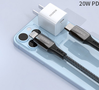 Kábel adatátvitelhez vagy mobiltelefon töltéséhez iPhone-hoz