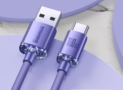 100w кабел за зареждане на телефон type-c