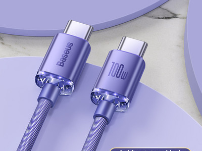 100w кабел за зареждане на телефон type-c