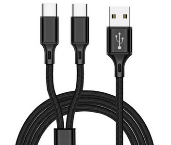 Cablu universal pentru încărcarea unui dispozitiv mobil - Micro USB, Type C, Lightning