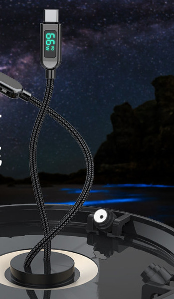 Cablu pentru incarcare sau transmisie date doua modele - Tip c sau Iluminare