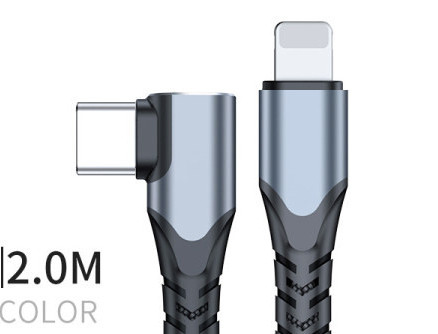 Uzlādes kabelis C tips + Lightning